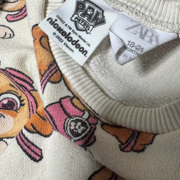 Zara Paw Patrol Sky Shirt and Pant Set. Size 18-24 - Picture 8 of 8